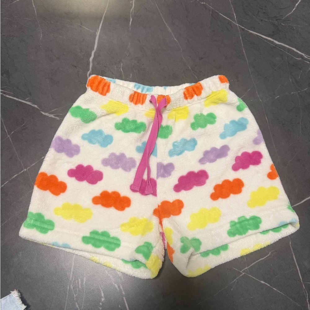 Tucker + Tate Multicolor Cloud Pattern Kids Shorts